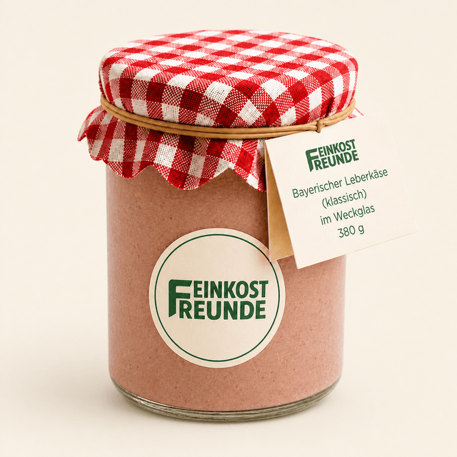 Bayerischer Leberkäse (klassisch), 380 g im Weckglas